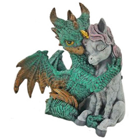 Dragon avec Licorne