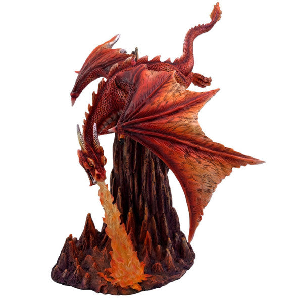 Dragon Red Flames