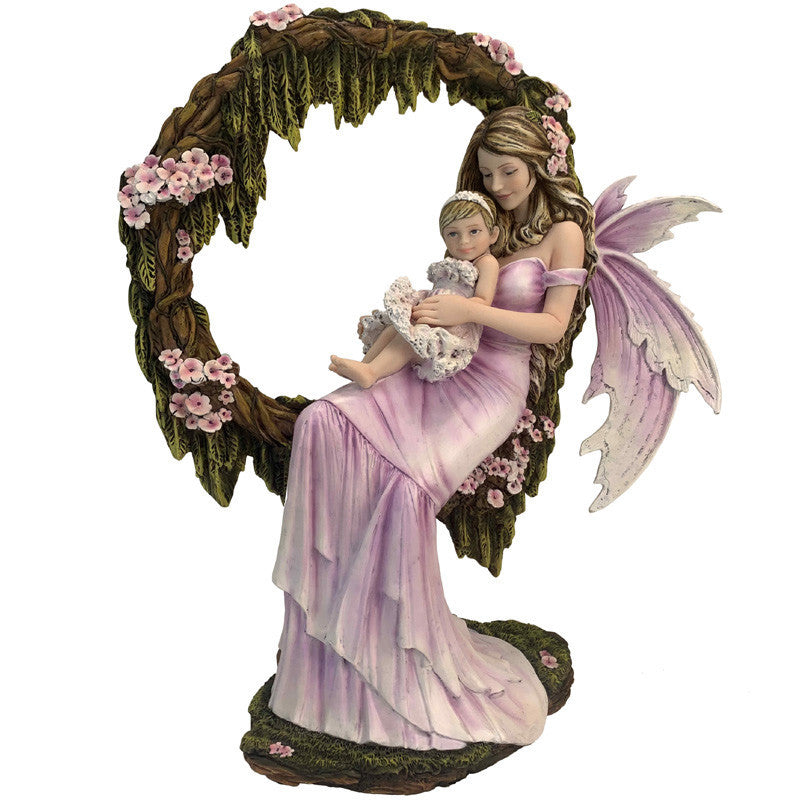 Fée Géante Emilya avec enfant