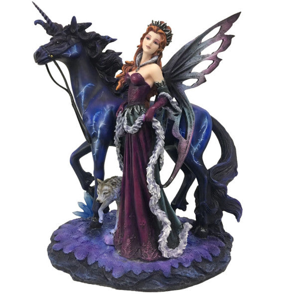 Fée avec Licorne