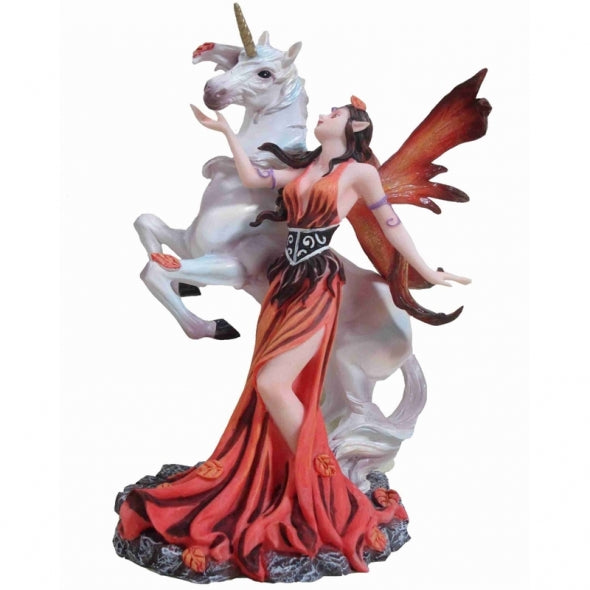 Fée avec Licorne