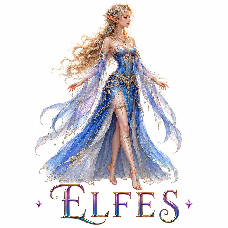 Figurines d'Elfes