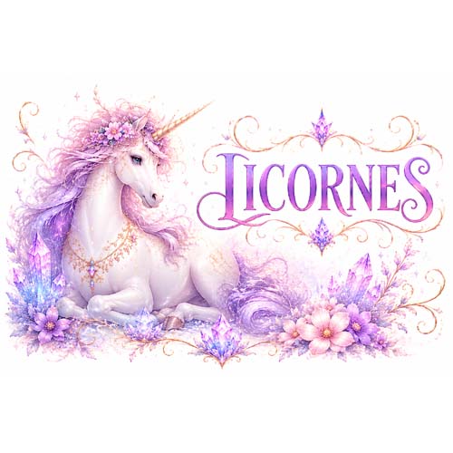 Figurines de Licornes