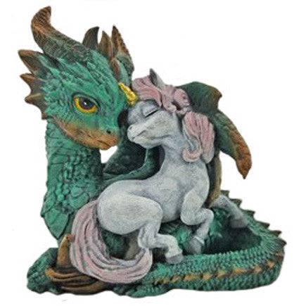 Dragon avec Licorne
