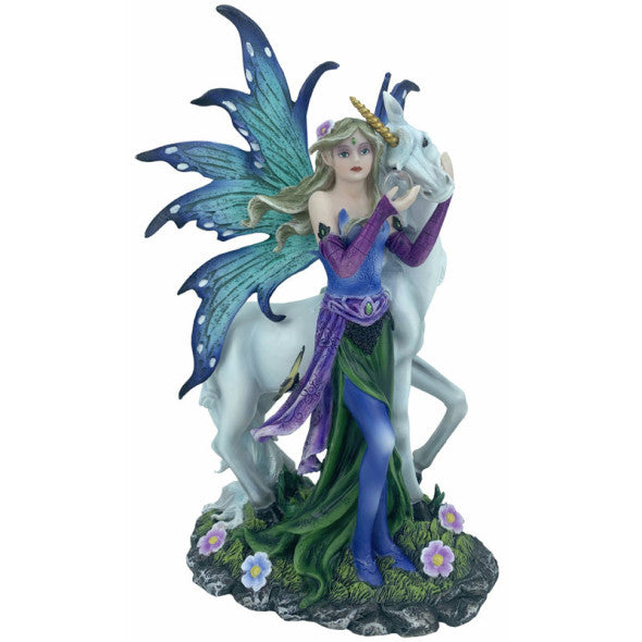 Fée avec Licorne